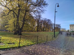 The Royal Palace Park, Oslo, Norway